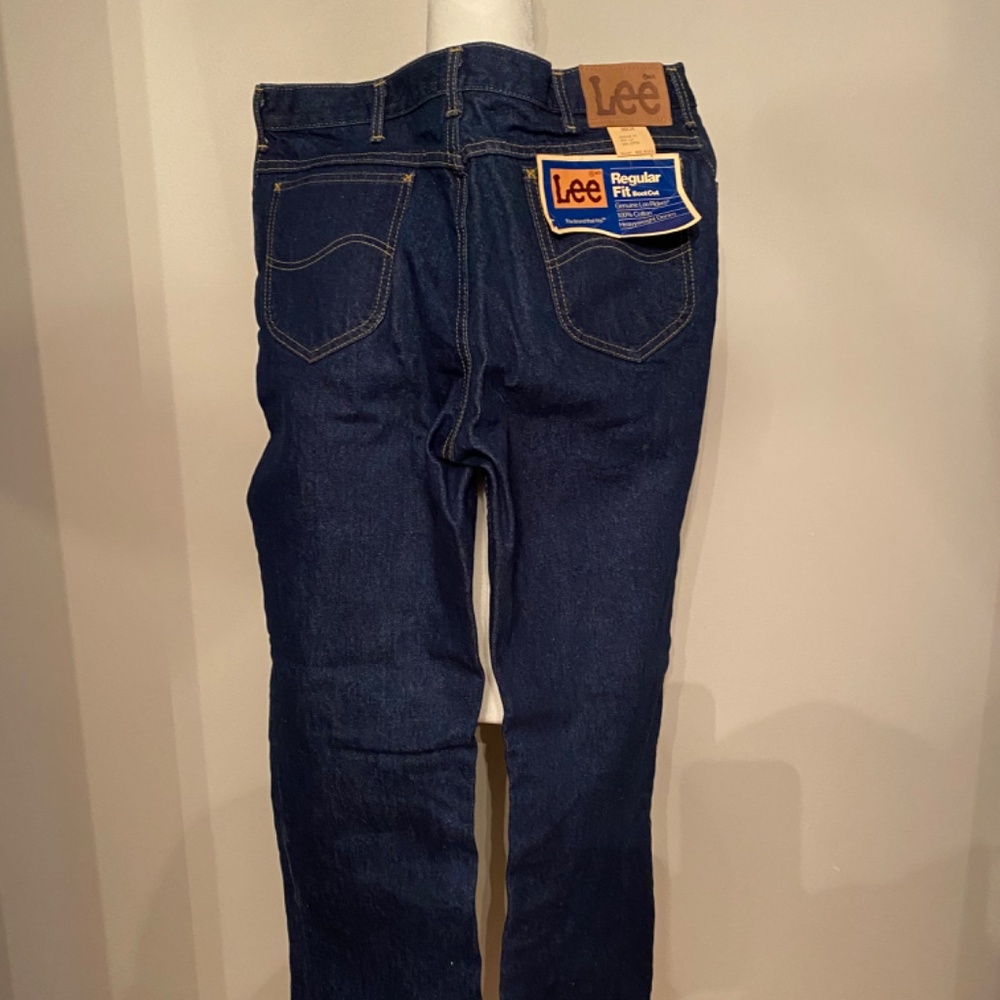 Genuine 1970s Vintage Lee Extremely Well Preserved With Tags, Never worn(W38L34)